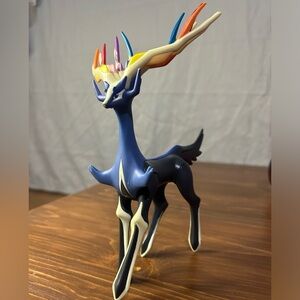Pokemon Xerneas Action Figure Toy Tomy Movable Legs Loose Figure Nintendo
